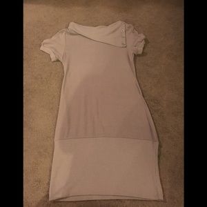 Short sleeved sweater dress
